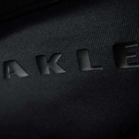 Oakley HydroLix Black Orange Striped Polo (L) ⛳️ - Picture 4 of 14